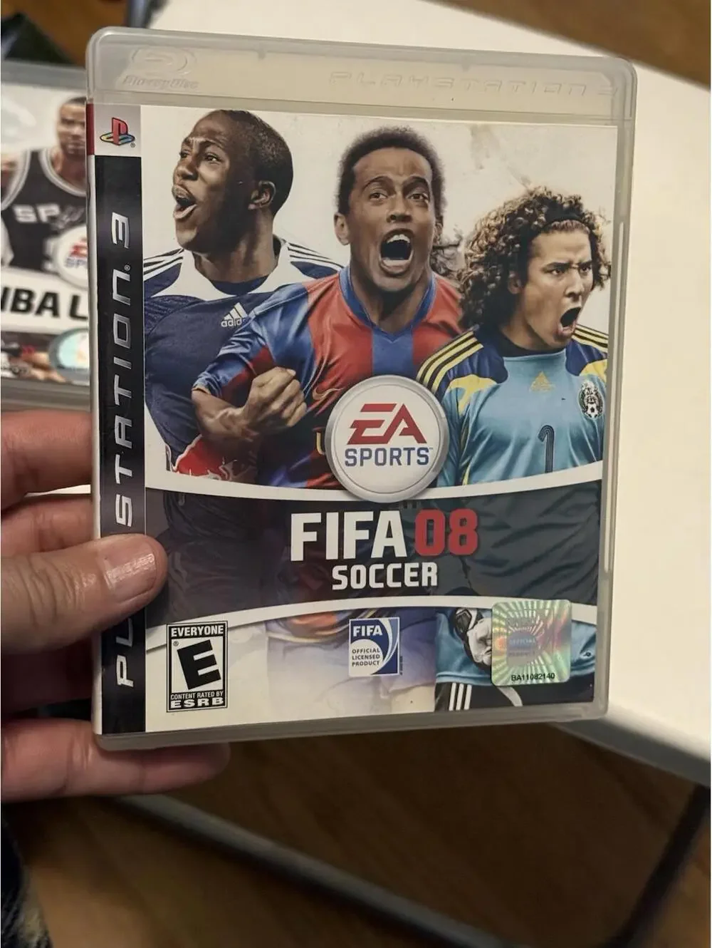 PS3 Sports Games Lot Of 3 , MLB 12, NBA Live 09, FIFA 08, Good Condition